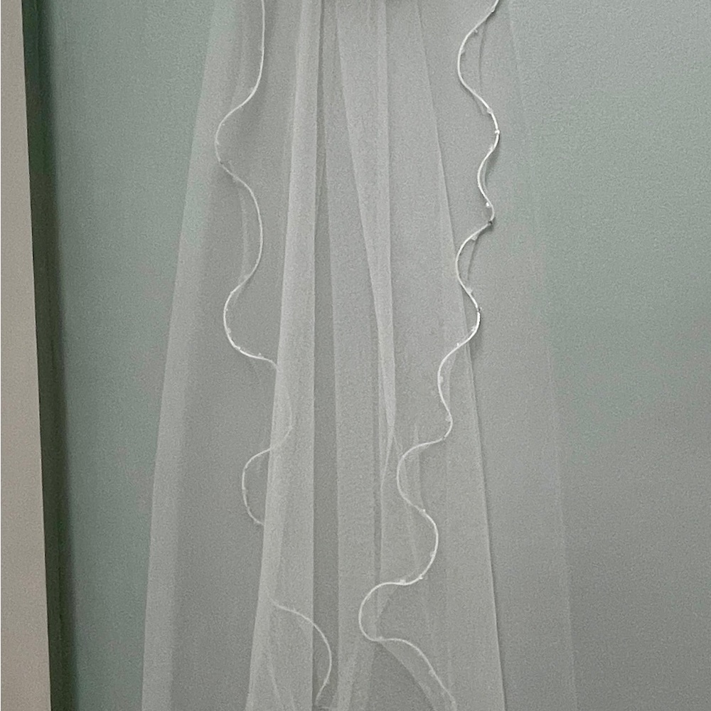 Winnie Couture Veil NWT (includes original White Garment Bag)